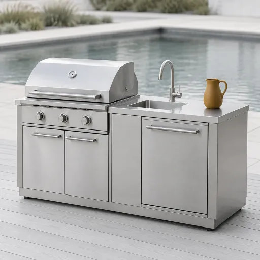 The pool deck grew a kitchen: how poolside dining became the evening's main event
