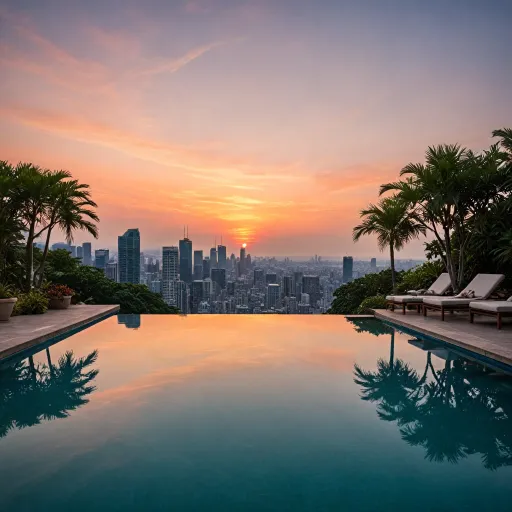 Luxury hotels with rooftop infinity pools: elevate your stay with breathtaking views and exclusive amenities