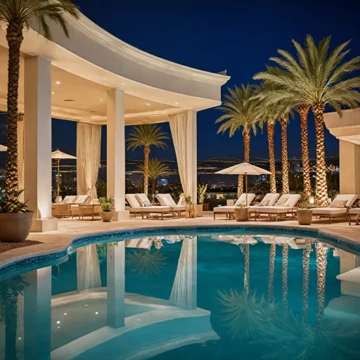An elegant guide to the best Las Vegas hotel pools for a luxurious stay