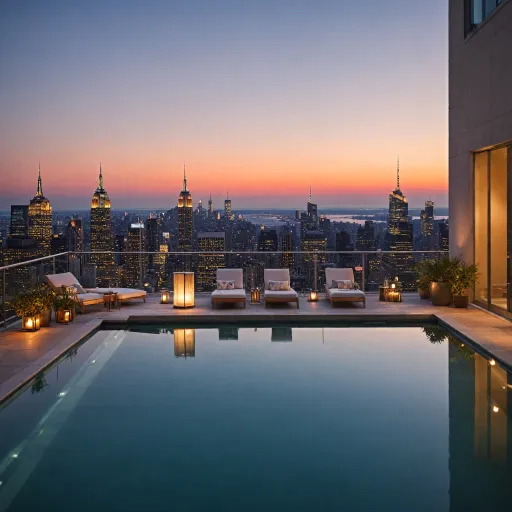 An elegant guide to the best hotel pools in NYC for a refined stay