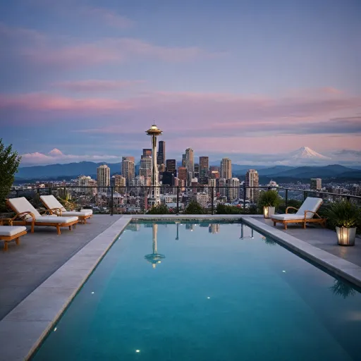 An elegant guide to the best hotel pools in Seattle for refined stays