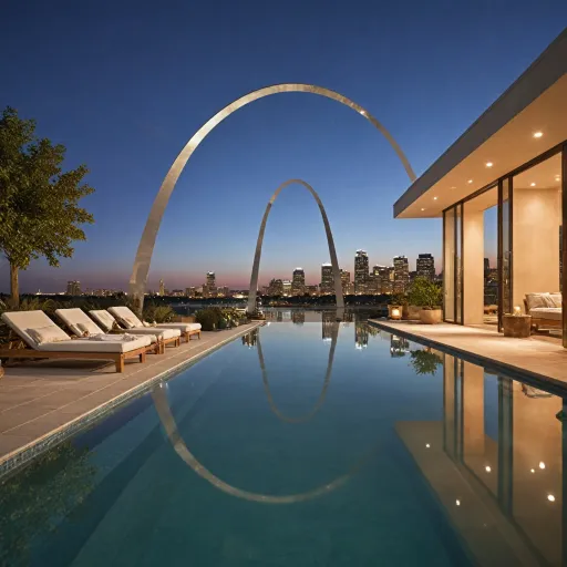 An elegant guide to the best hotel pools in St Louis for a luxurious stay
