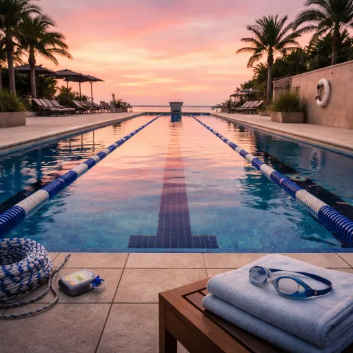 The details that make a hotel pool unforgettable: depth, light, silence and that first morning swim