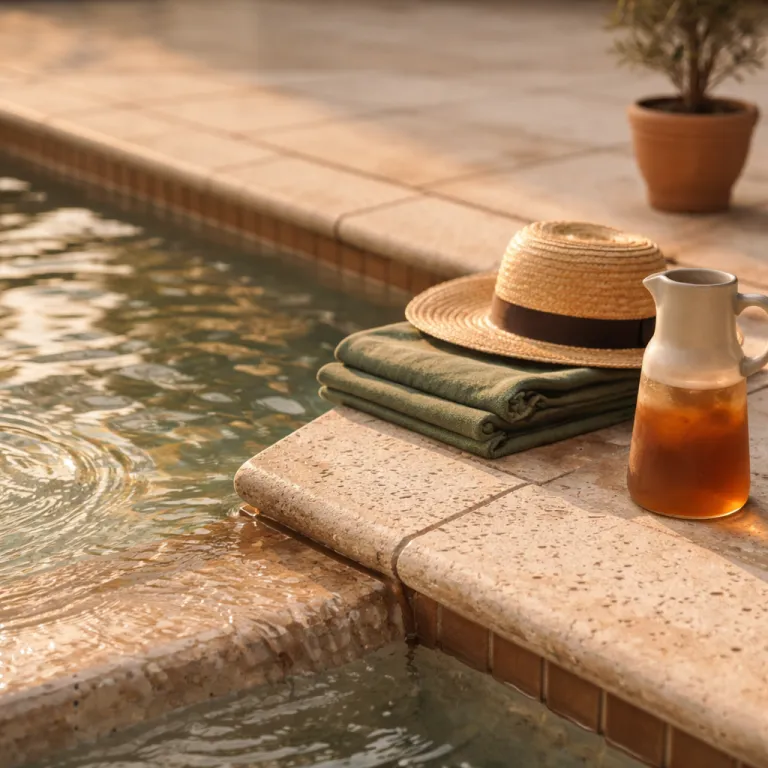 The golden hour at the pool: why the best swim happens when the light turns the water to amber