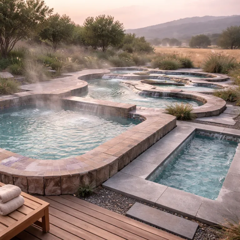 Thermal pools, ice baths and hydrotherapy circuits: the wellness pools worth traveling for