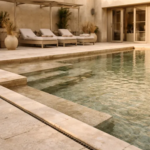 What the pool tells you about the hotel: reading the design language of water and stone