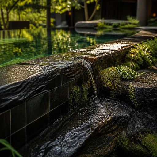 Dark finishes, living edges and cliff-cut basins: how pool design in 2026 is leaving the all-white era behind