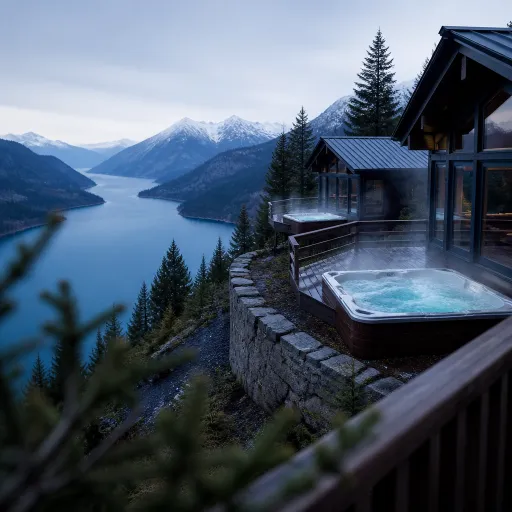 Elegant mountain cabins with private jacuzzis for your next escape