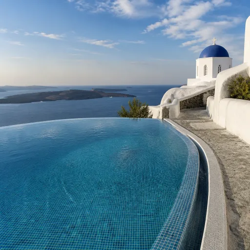 Santorini Greece honeymoon escapes with luxury pools and caldera views